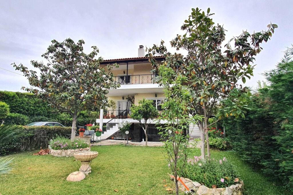 Vacation Studio Oropos Nea Palatia Bagian luar foto