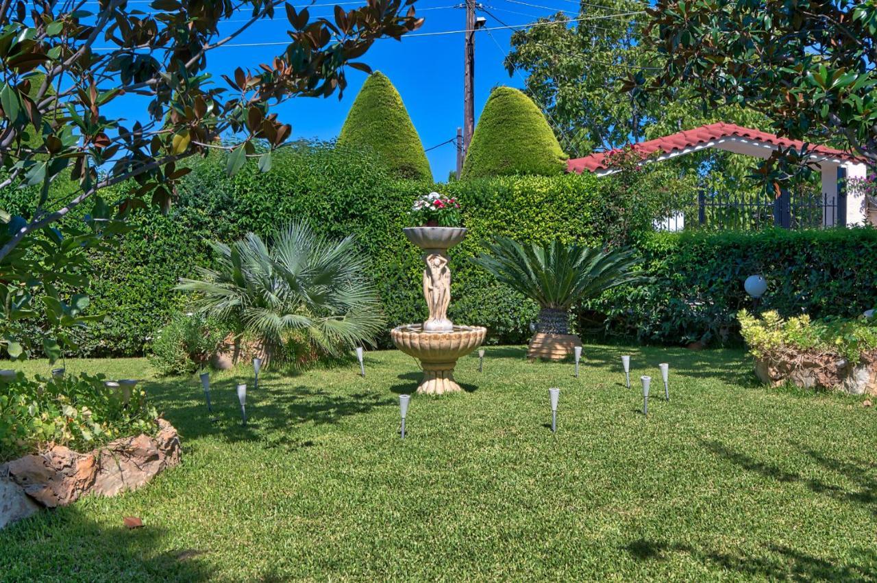 Vacation Studio Oropos Nea Palatia Bagian luar foto