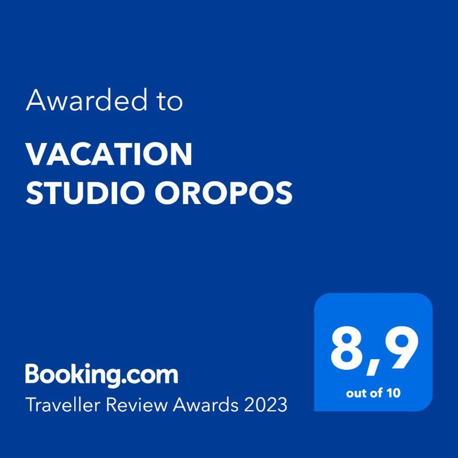 Vacation Studio Oropos Nea Palatia Bagian luar foto